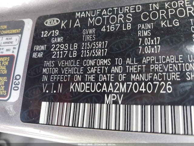 2021 KIA SELTOS S 9