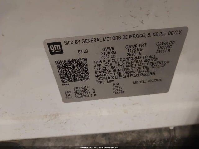 2023 CHEVROLET EQUINOX AWD LT 9