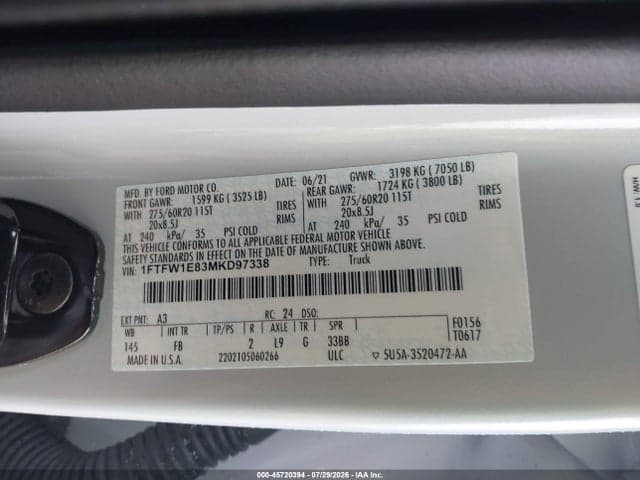 2021 FORD F-150 XLT 9