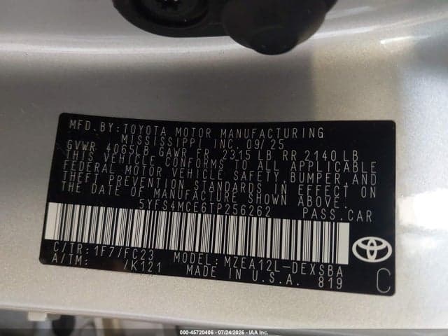 2026 TOYOTA COROLLA SE 9