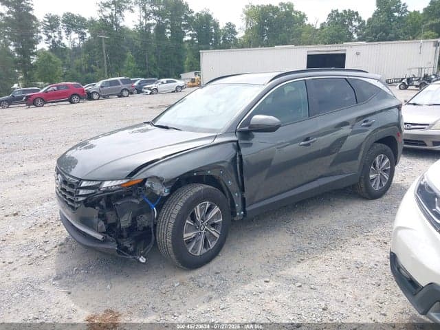 2022 HYUNDAI TUCSON HYBRID BLUE 2