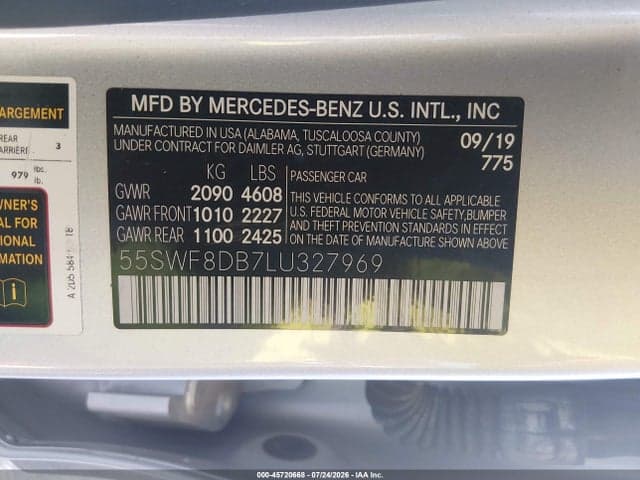 2020 MERCEDES-BENZ C 300 9