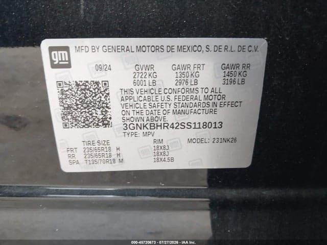 2025 CHEVROLET BLAZER AWD 2LT 9