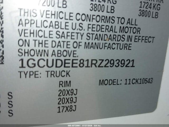 2024 CHEVROLET SILVERADO 1500 4WD SHORT BED RST 9