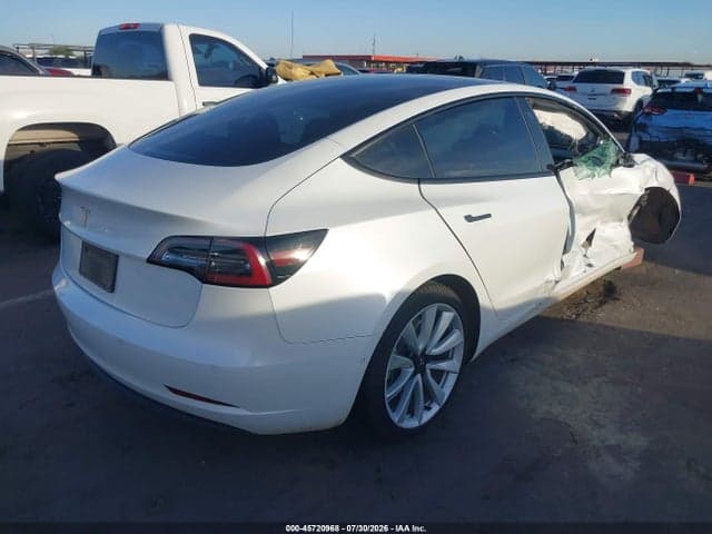 2021 TESLA MODEL 3 STANDARD RANGE PLUS REAR-WHEEL DRIVE 4