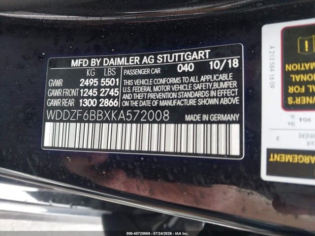 2019 MERCEDES-BENZ AMG E 53 4MATIC 9