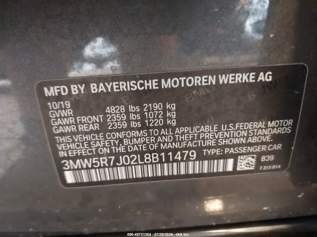 2020 BMW 330I XDRIVE 9