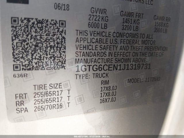 2018 GMC CANYON SLE 9