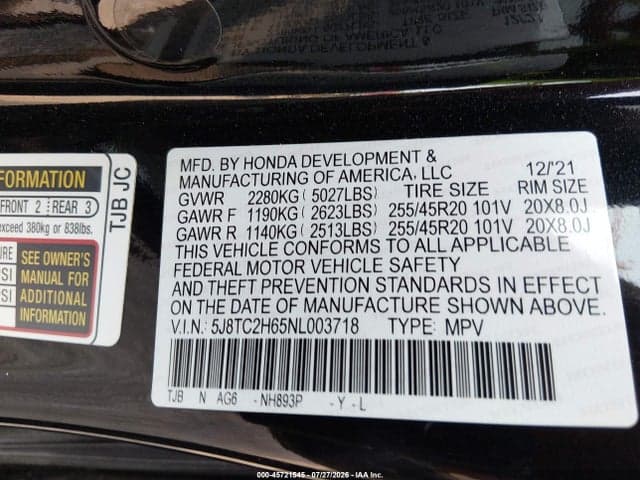 2022 ACURA RDX A-SPEC PACKAGE 9