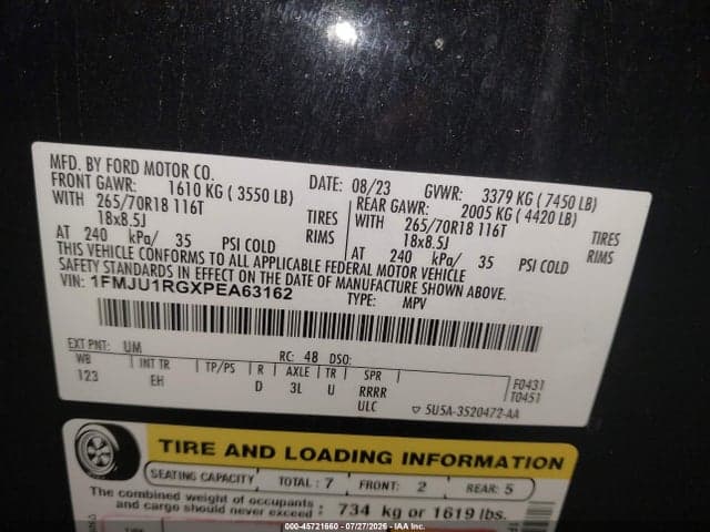 2023 FORD EXPEDITION TIMBERLINE 9