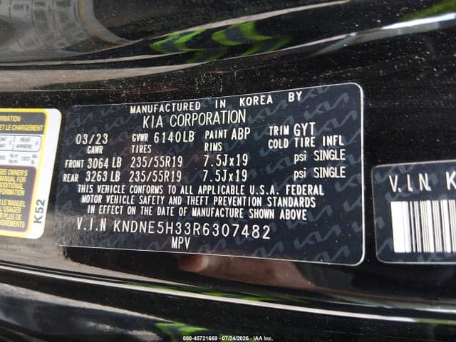 2024 KIA CARNIVAL MPV SX PRESTIGE 9