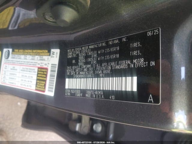 2025 TOYOTA HIGHLANDER XLE 9