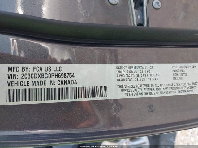 2023 DODGE CHARGER SXT 9