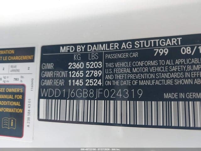 2018 MERCEDES-BENZ E 400 4MATIC 9