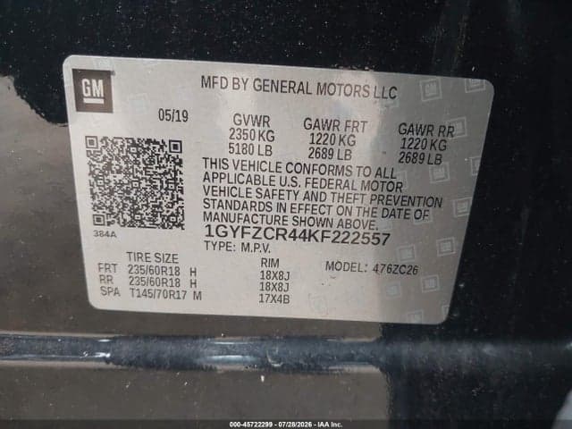 2019 CADILLAC XT4 PREMIUM LUXURY 9