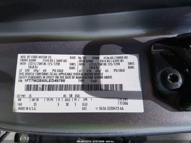 2020 FORD F-250 XLT 9
