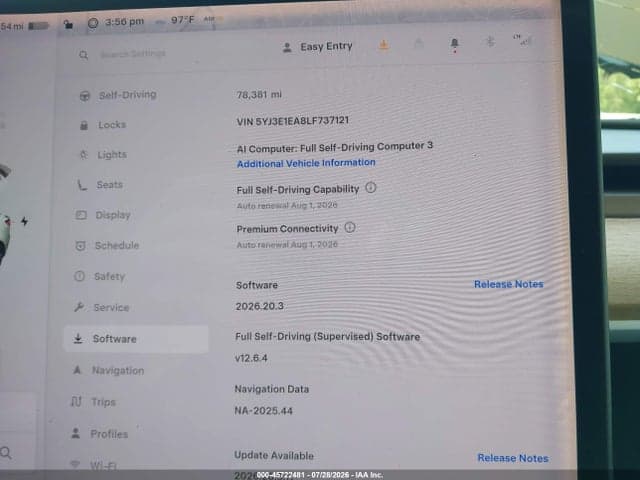 2020 TESLA MODEL 3 STANDARD RANGE PLUS REAR-WHEEL DRIVE/STANDARD RANGE REAR-WHEEL DRIVE 7