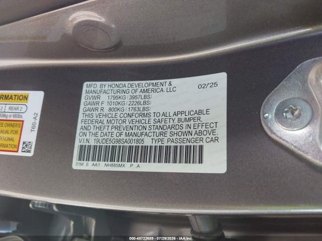 2025 ACURA INTEGRA TYPE S 9