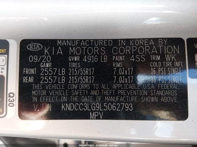 2020 KIA NIRO EV EX 9