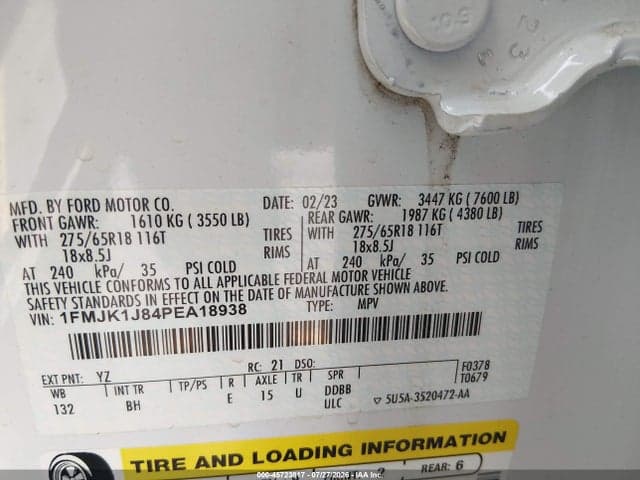 2023 FORD EXPEDITION XLT MAX 9
