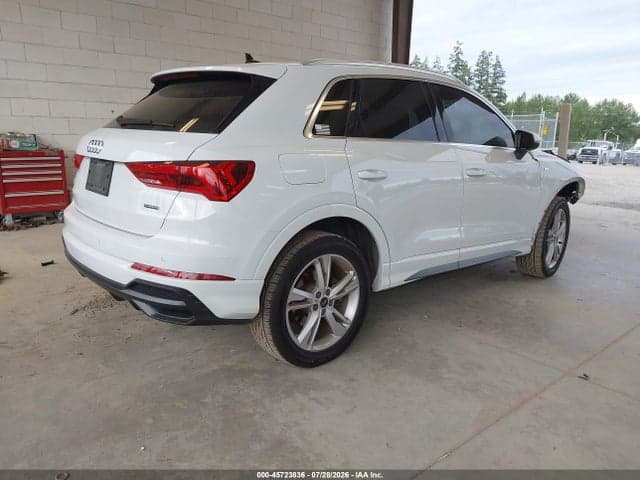 2022 AUDI Q3 PREMIUM 45 TFSI S LINE QUATTRO TIPTRONIC 4