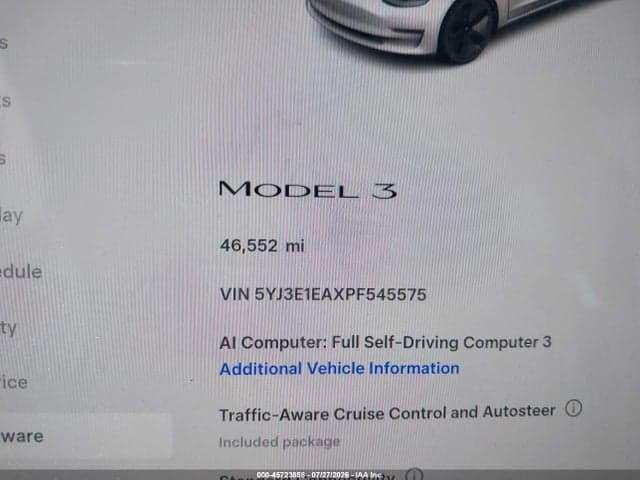 2023 TESLA MODEL 3 REAR-WHEEL DRIVE 7