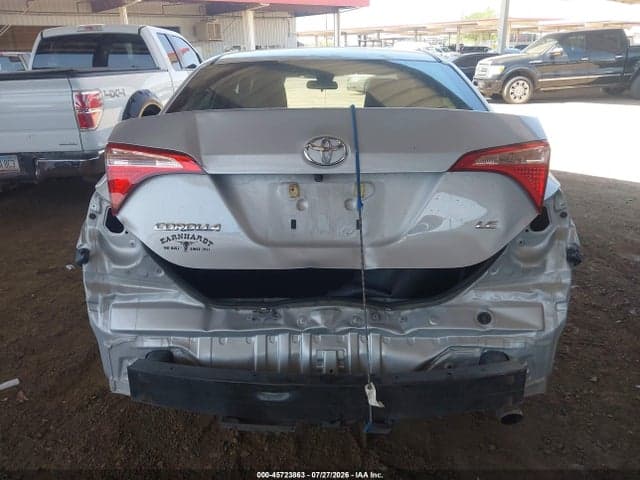 2017 TOYOTA COROLLA LE 6