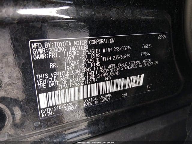 2025 TOYOTA RAV4 XLE PREMIUM 9