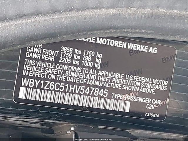 2017 BMW I3 94 AH 9