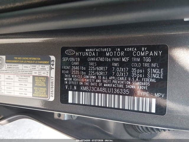 2020 HYUNDAI TUCSON VALUE 9