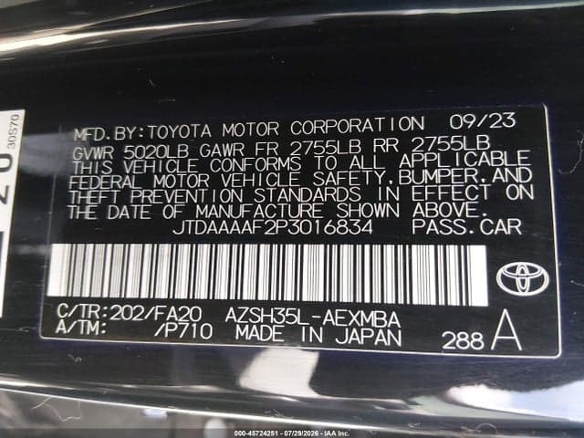 2023 TOYOTA CROWN XLE 9