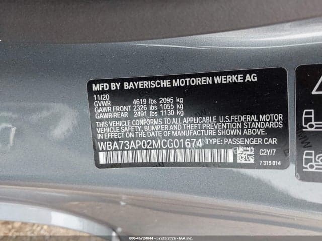 2021 BMW 430I XDRIVE 9