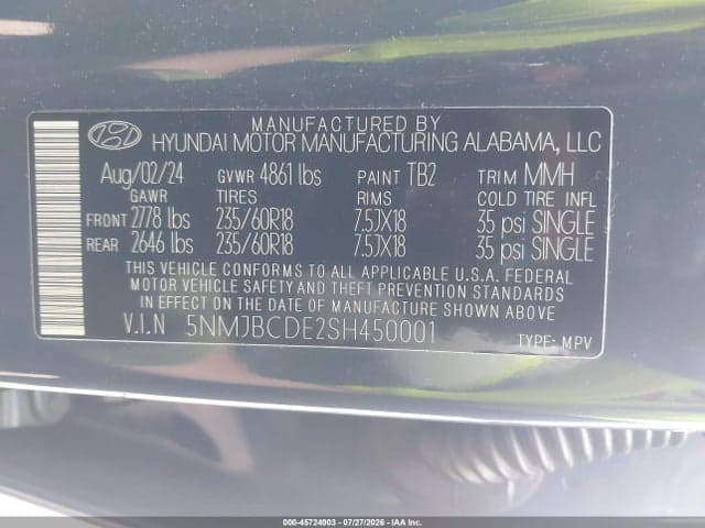 2025 HYUNDAI TUCSON SEL 9