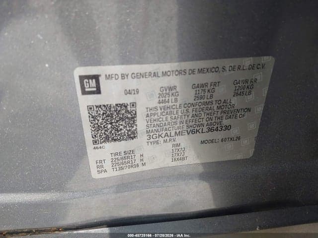 2019 GMC TERRAIN SLE 9