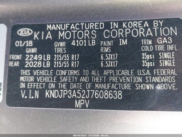 2018 KIA SOUL + 9