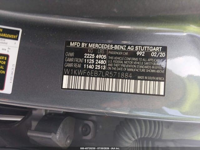 2020 MERCEDES-BENZ AMG C 43 4MATIC 9
