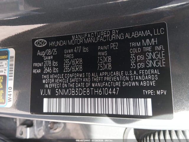 2026 HYUNDAI TUCSON SEL 9