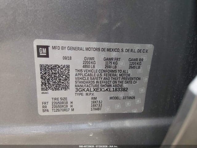 2019 GMC TERRAIN DENALI 9