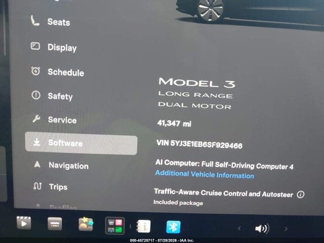 2025 TESLA MODEL 3 LONG RANGE ALL-WHEEL DRIVE 7