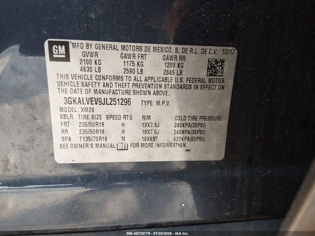 2018 GMC TERRAIN SLT 9