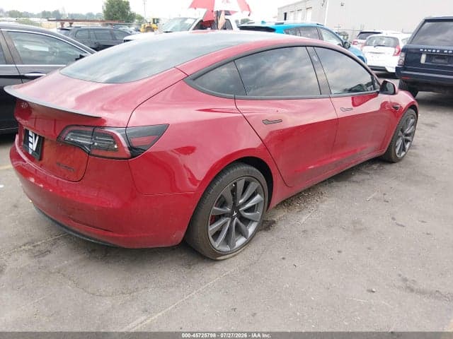 2018 TESLA MODEL 3 LONG RANGE/PERFORMANCE 4
