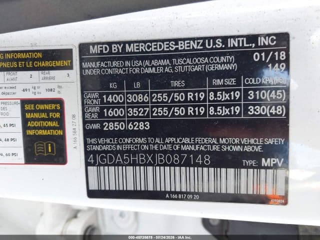 2018 MERCEDES-BENZ GLE 350 4MATIC 9