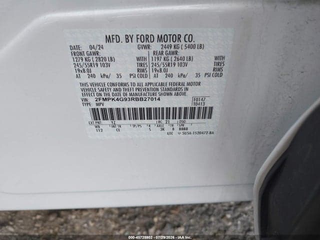 2024 FORD EDGE SE 9