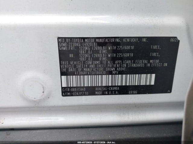 2025 TOYOTA RAV4 HYBRID XLE PREMIUM 9