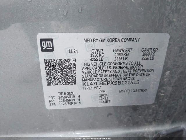 2025 BUICK ENVISTA SPORT TOURING FWD 9