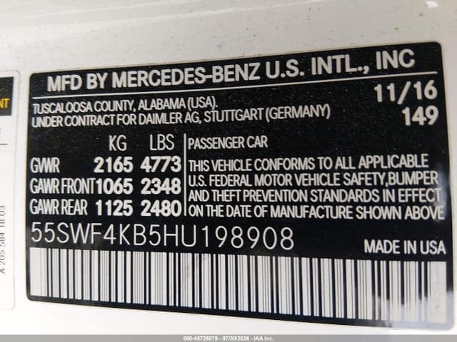 2017 MERCEDES-BENZ C 300 4MATIC 9
