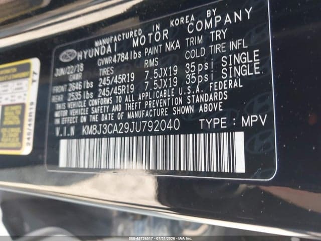 2018 HYUNDAI TUCSON VALUE 9