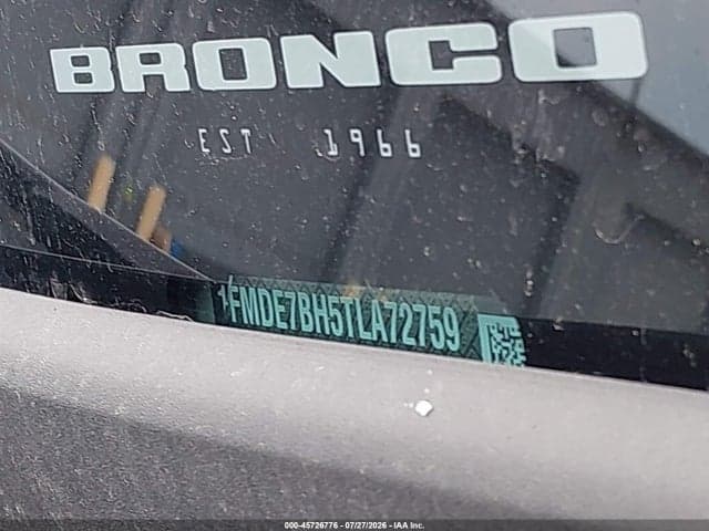 2026 FORD BRONCO BIG BEND 9