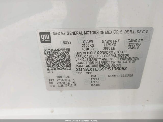 2023 CHEVROLET EQUINOX AWD 2FL 9