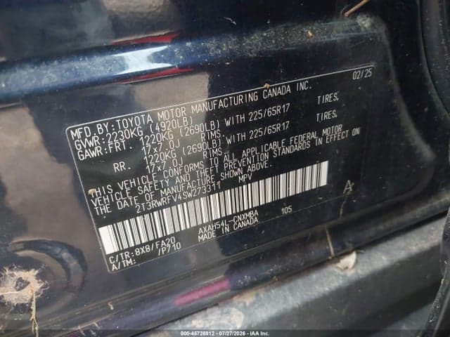 2025 TOYOTA RAV4 HYBRID XLE 9